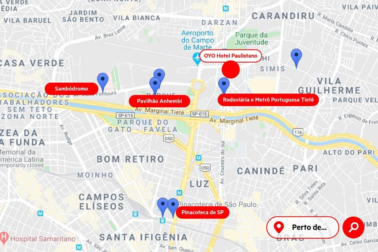 סאו פאולו Hotel Paulistano Center Norte מראה חיצוני תמונה
